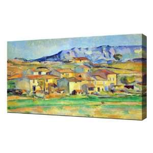 Sainte Victoire, from the environment beu Gardanne of view by Cezanne 