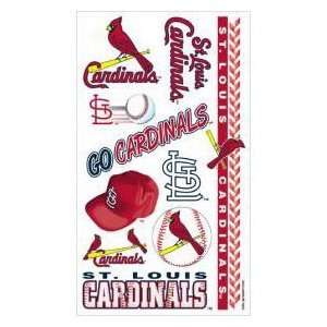   Louis Cardinals MLB Temporary Tattoos (10 Tattoos)