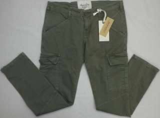   RAG Womens Olive Green Cotton/Spandex Cargo Pants Size 11 MSRP$59.00