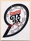 Castrol John Force 9X Champion Racing Decal Sticker 2 1/2 Inch Long 