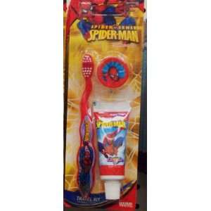  Spiderman Toothbrush Kit