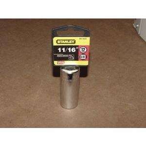  STANLEY 85 504 3/8 DRIVE, 12 POINT 11/16 DEEP WELL 