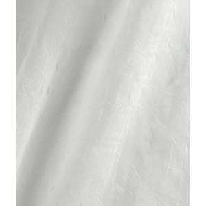  108 Inch White Crushed Voile Fabric Arts, Crafts & Sewing