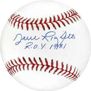 Dave Righetti MLB Baseball w/ Roy 1981 Insc.  Sports 