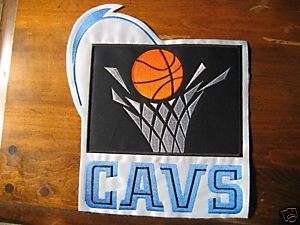 NBA Cleveland Cavaliers Throwback Emblem Patch XLarge  