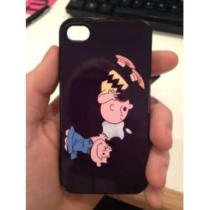 Charlie Brown iPhone 4 + 4s Black Case