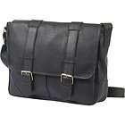 CLAIRECHASE SORRENTO DISTRESSED LEATHER MESSENGER BAG 844739031795 