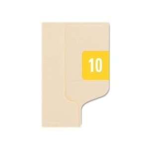  Smead ETS Color Coded File Folder Label   Yellow 
