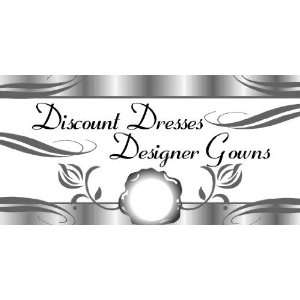    3x6 Vinyl Banner   Discount Designer Dresses 