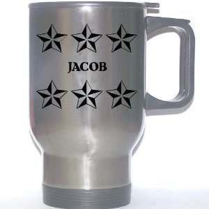  Gift   JACOB Stainless Steel Mug (black design) 