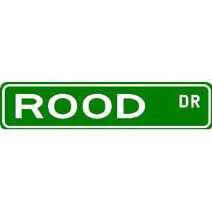 ROOD Street Sign ~ Family Lastname Sign ~ Gameroom, Basement, Garage 