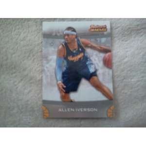  2007 08 Topps Trademark Moves Allen Iverson #33 Sports 