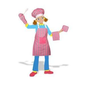  Chef Hat and Apron Set Toys & Games