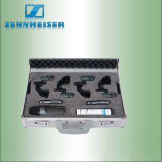 Sennheiser Drum Kit 600 Mic Set DrumKit600 Stands Cables Extended 