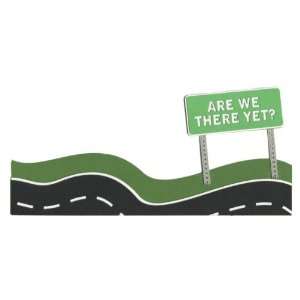  Are We There Yet? Border Laser Die Cut