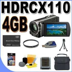  Sony HDR CX110 High Definition Handycam Camcorder (Black 