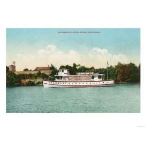   Riverboat   Sacramento, CA Premium Poster Print, 24x32