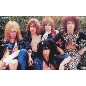  Collectible New York Dolls Four Piece Phone Card Puzzle 