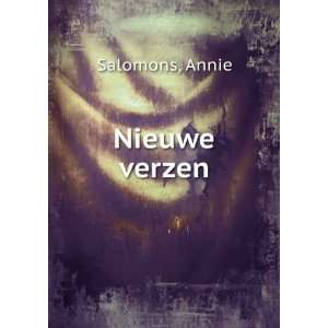  Nieuwe verzen Annie Salomons Books