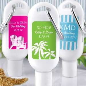  Personalized Sunscreen Favors   Silhouette Collection 