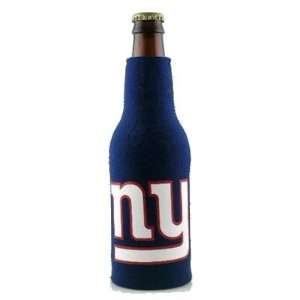 New York Giants Neoprene Bottle Koozie  NFL Bottle Suit with Zipper 