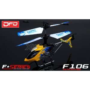  F106 4CH Infared RC Helicopter NEW with Gyro Radio Remote 