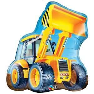  32 Front Loader Construction Vehicle Mylar Balloon Toys & Games