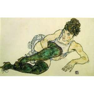  FRAMED oil paintings   Egon Schiele   24 x 16 inches 