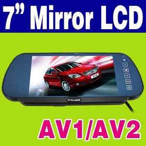   DVD VCR Backup Parking Rear View Backview Screen Mirror Monitor  