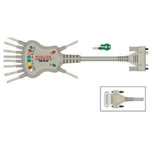   /Stress ECG/EKG Patient Cable, Snap Clip Adapter type, 3.5 Meter