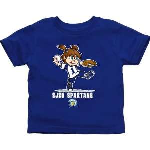  Toddler Girls Softball T Shirt   Royal Blue