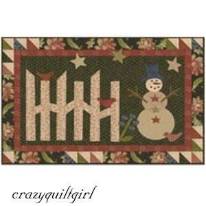  FROSTY & FRIENDS Quilt Pattern Arts, Crafts & Sewing