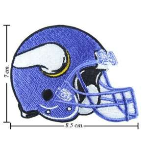    Minnescta Vikings Helmet Logo Iron On Patches 