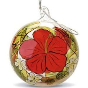  Hawaiian Glass Christmas Ornament Island Garden