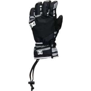  DC Seger 2012 Guys Black & White Striped Gloves Sports 