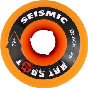  Seismic Hot Spot 66mm 79a Tran.orange Red Skate Wheels 