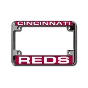  Rico Cincinnati Reds Laser Motorcycle Frame   Cincinnati 