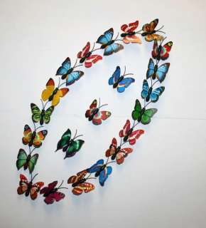  colorful small size refrigerator butterfly magnet about 1 5 x1 5 s001