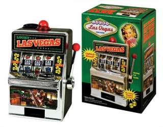 Las Vegas Slot Machine Coin Bank  
