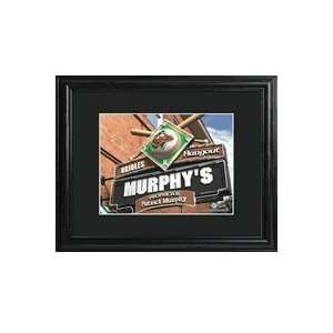   Orioles Personalized MLB Pub Sign with Wood Frame 