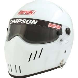   1517381 The Speedway SNELL 05 RX White Size 7 3/8 Helmet Automotive