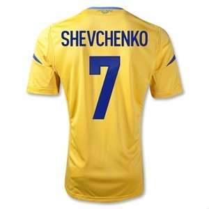  adidas Ukraine 11/12 SHEVCHENKO Home Soccer Jersey Sports 