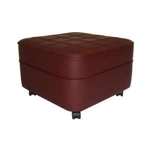 NW Enterprises 990R Vbrick BNFT Square QuiltTop Ottoman  