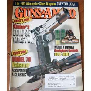Guns and Ammo April 2002 Custom Model 70 Makeover Accurizing a 