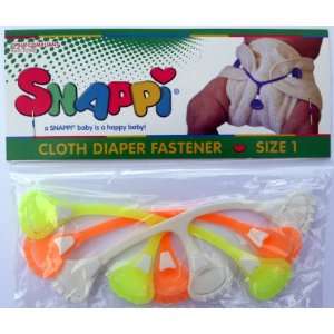  Snappi Cloth Diaper Fasteners   Pack of 3 DAYGLO / NEON 