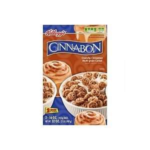 Kelloggs Cinnabon  Cereal   32 oz.  Grocery & Gourmet 
