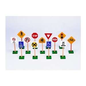  Traffic Signs 7in 13/pk Toys & Games