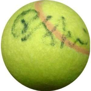  Pam Shriver Autographed Tennis Ball