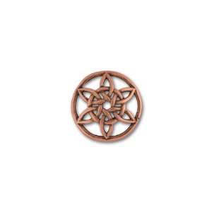   Copper Plated Brass Celtic Sun Open Link Arts, Crafts & Sewing