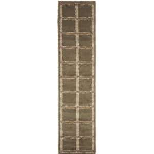   and Beige Wool Area Runner, 2 Feet 3 Inch by 10 Feet